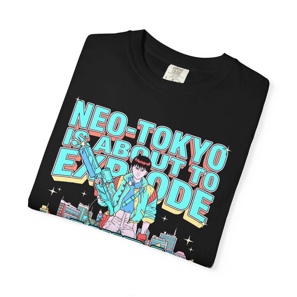 Neo Tokyo Is About To Explode Classic Tee | Cyberpunk Anime