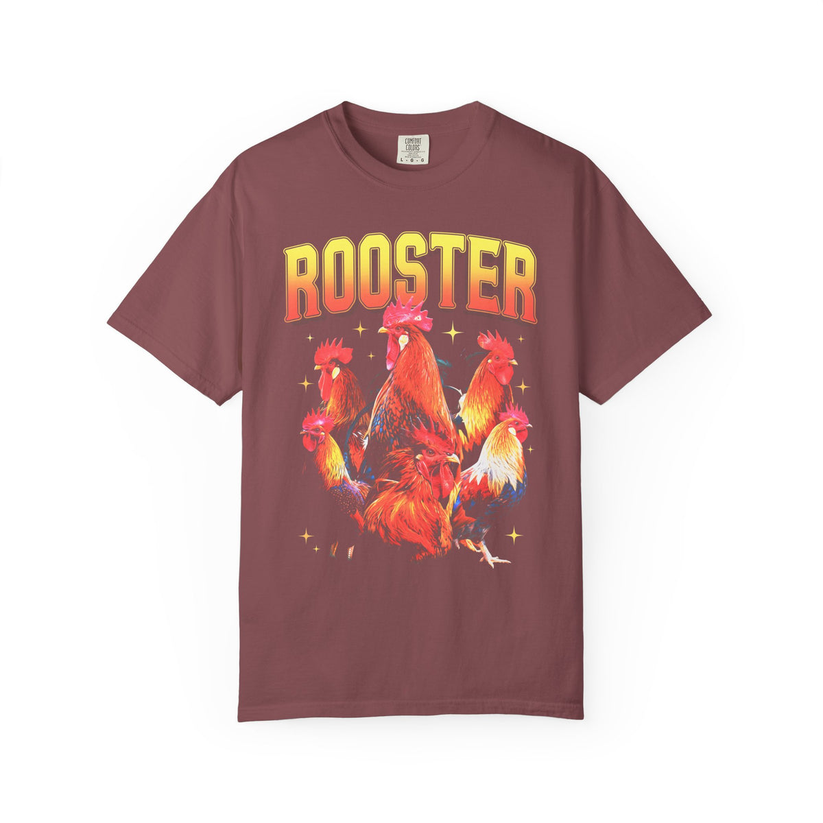 Vintage Rooster Classic Tee | 90s Graphic | Chicken Gift
