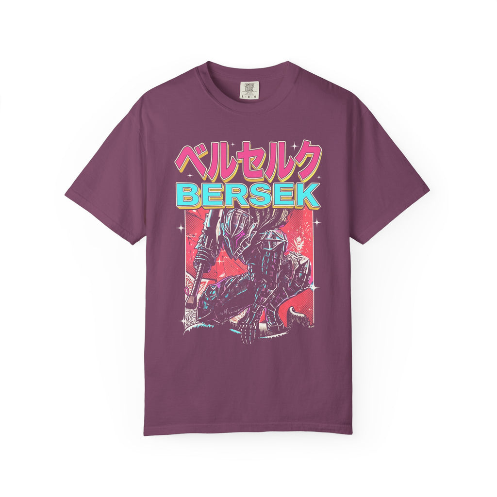 Dark Fantasy Swordsman Classic Tee | Vintage Manga | Warrior Gift