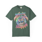 Yass Queen Slay Classic Tee | Psychedelic Cat | Kitten Art