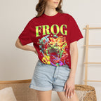 Frog Animal Lover Nature Classic Tee | 90s Vintage Faded