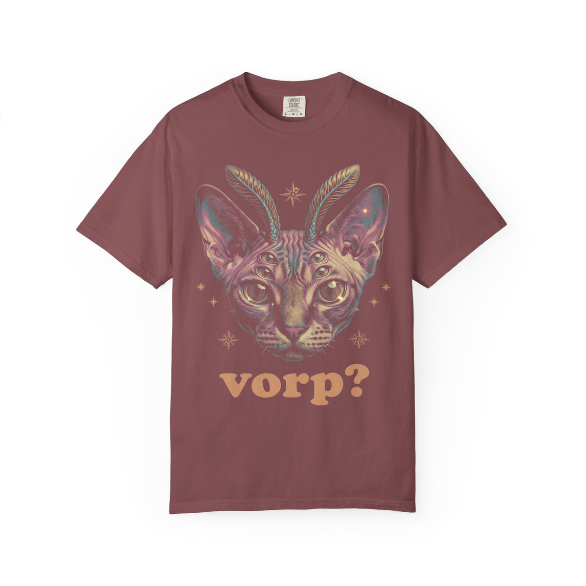 Vorp Alien Cat Classic Tee | Retro Sci-Fi | Sphynx Feline