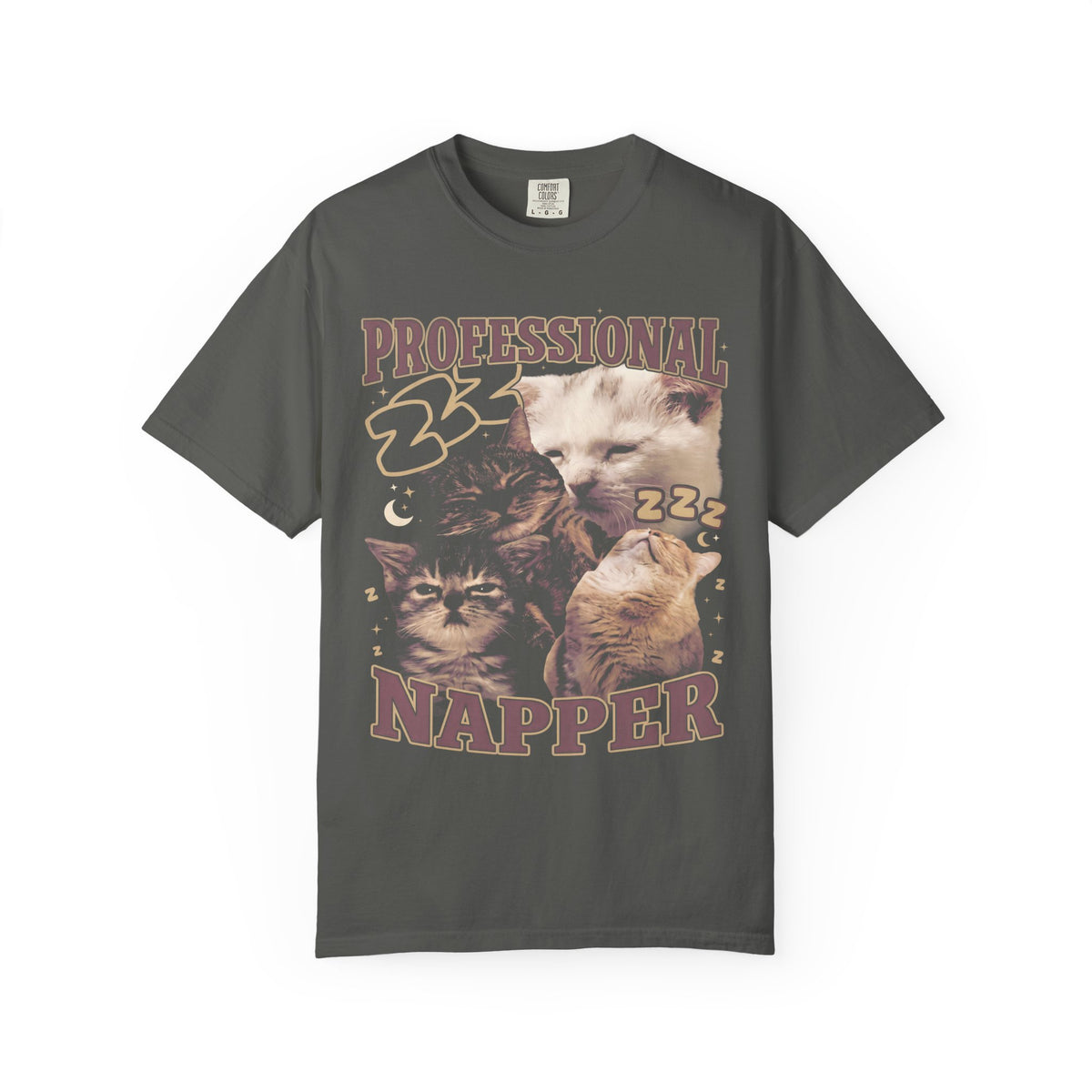 Professional Napper Classic Tee | Sleeping Cat | Feline Art