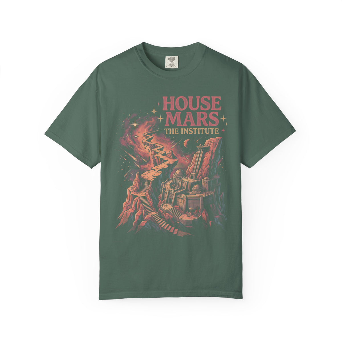 House Mars The Institute Classic Tee | Space Nebula | Sci-Fi