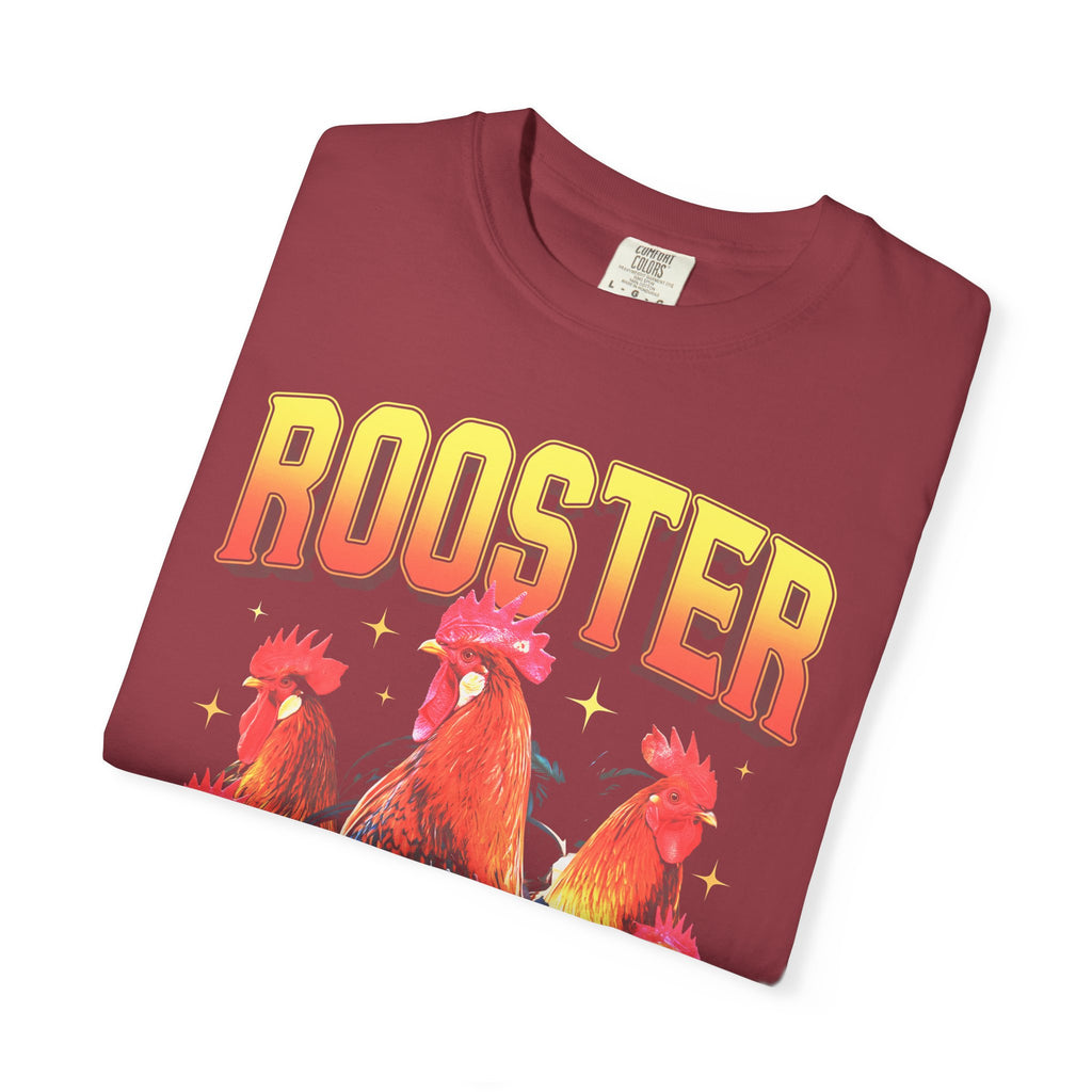 Vintage Rooster Classic Tee | 90s Graphic | Chicken Gift