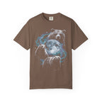 Three Grizzly Bears Classic Tee | Cosmic Full Moon Galaxy