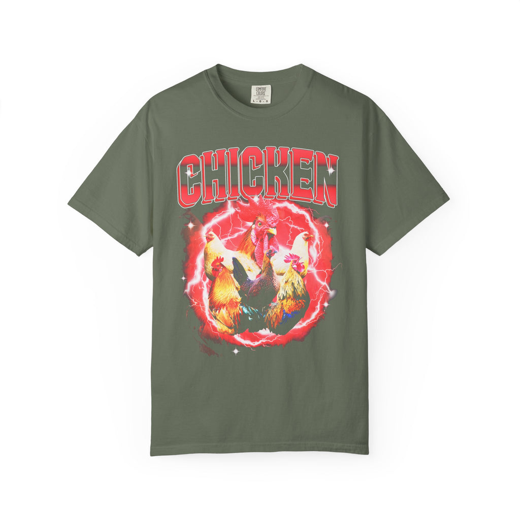 Retro Rooster Chicken Classic Tee | 90s Bootleg | Animal Gift
