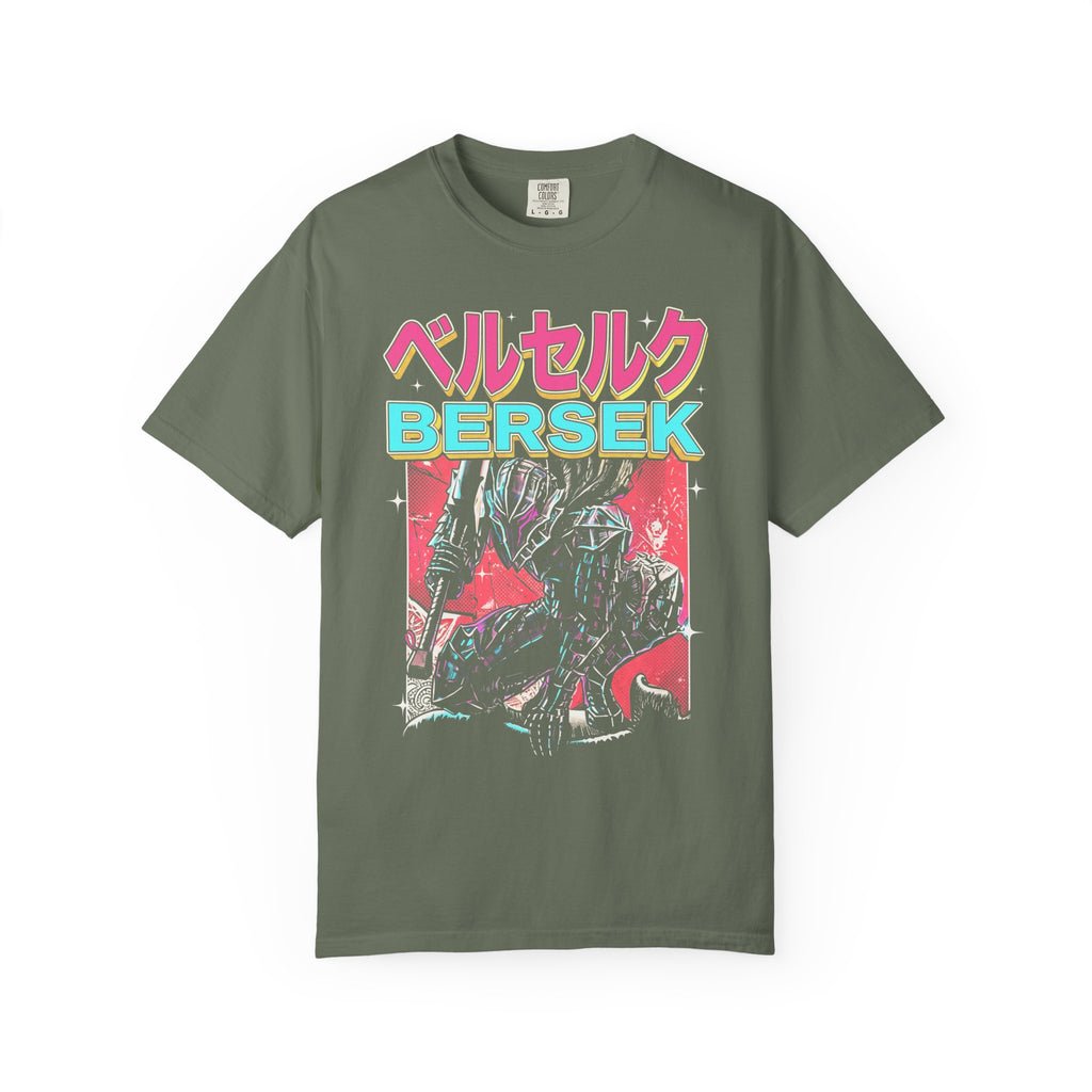 Dark Fantasy Swordsman Classic Tee | Vintage Manga | Warrior Gift