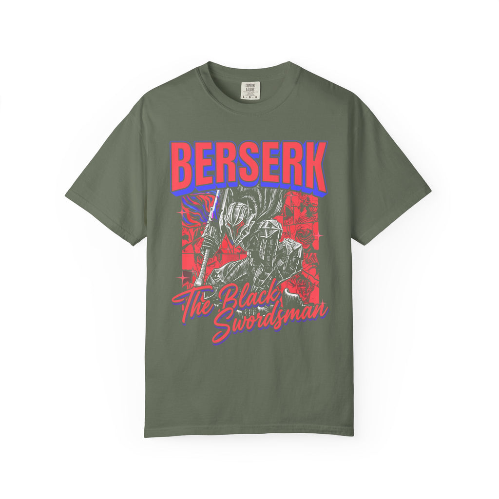 The Black Swordsman Classic Tee | 90s Dark Knight | Manga Gift