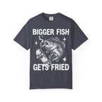 Bigger Fish Gets Fried Classic Tee | Funny Skater | Fish Meme