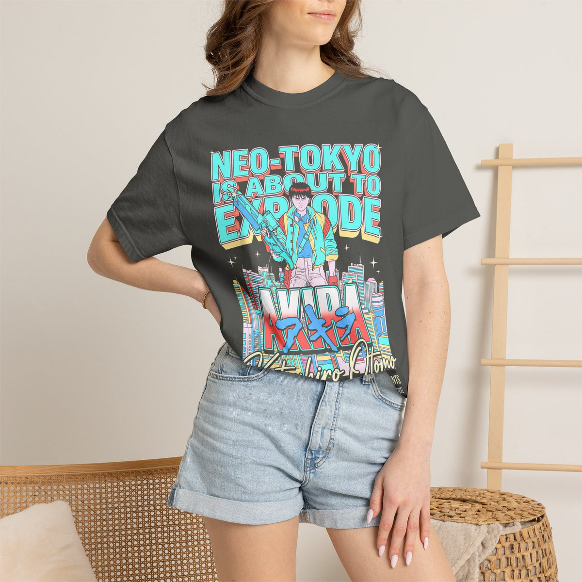 Neo Tokyo Is About To Explode Classic Tee | Cyberpunk Anime