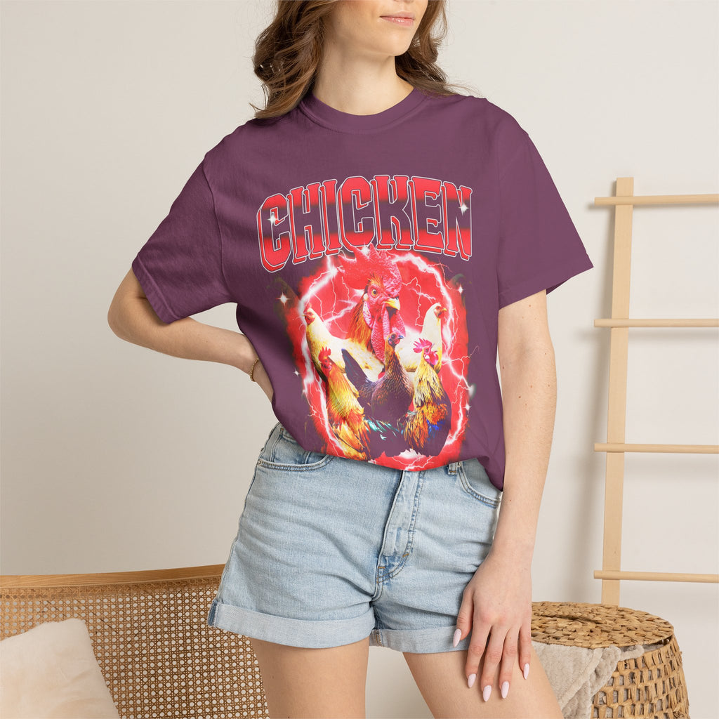 Retro Rooster Chicken Classic Tee | 90s Bootleg | Animal Gift