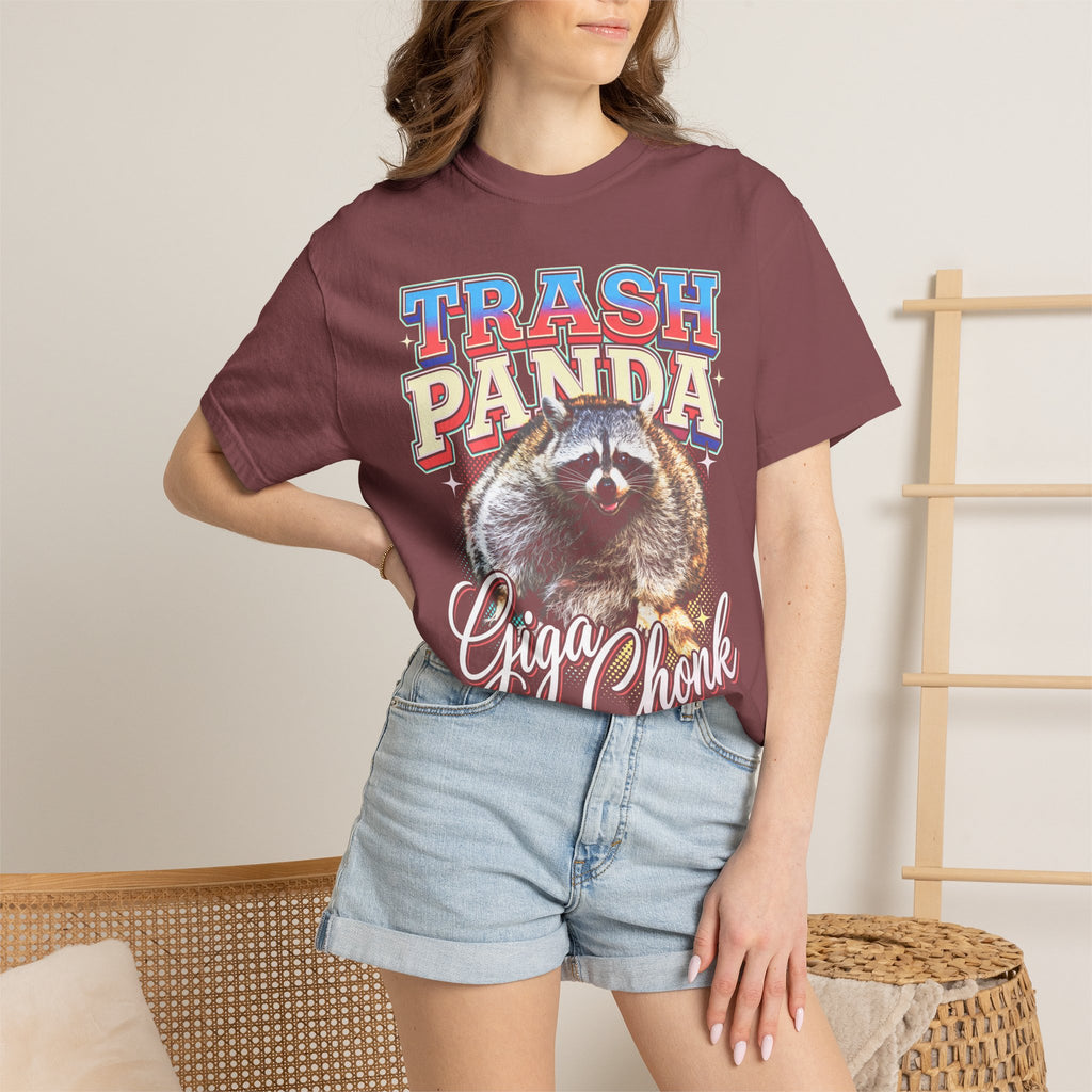 Trash Panda Giga Chonk Raccoon Classic Tee | Fat Animal Meme