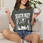 Gothic Skull Manga Detective Classic Tee | Dark Anime Gift