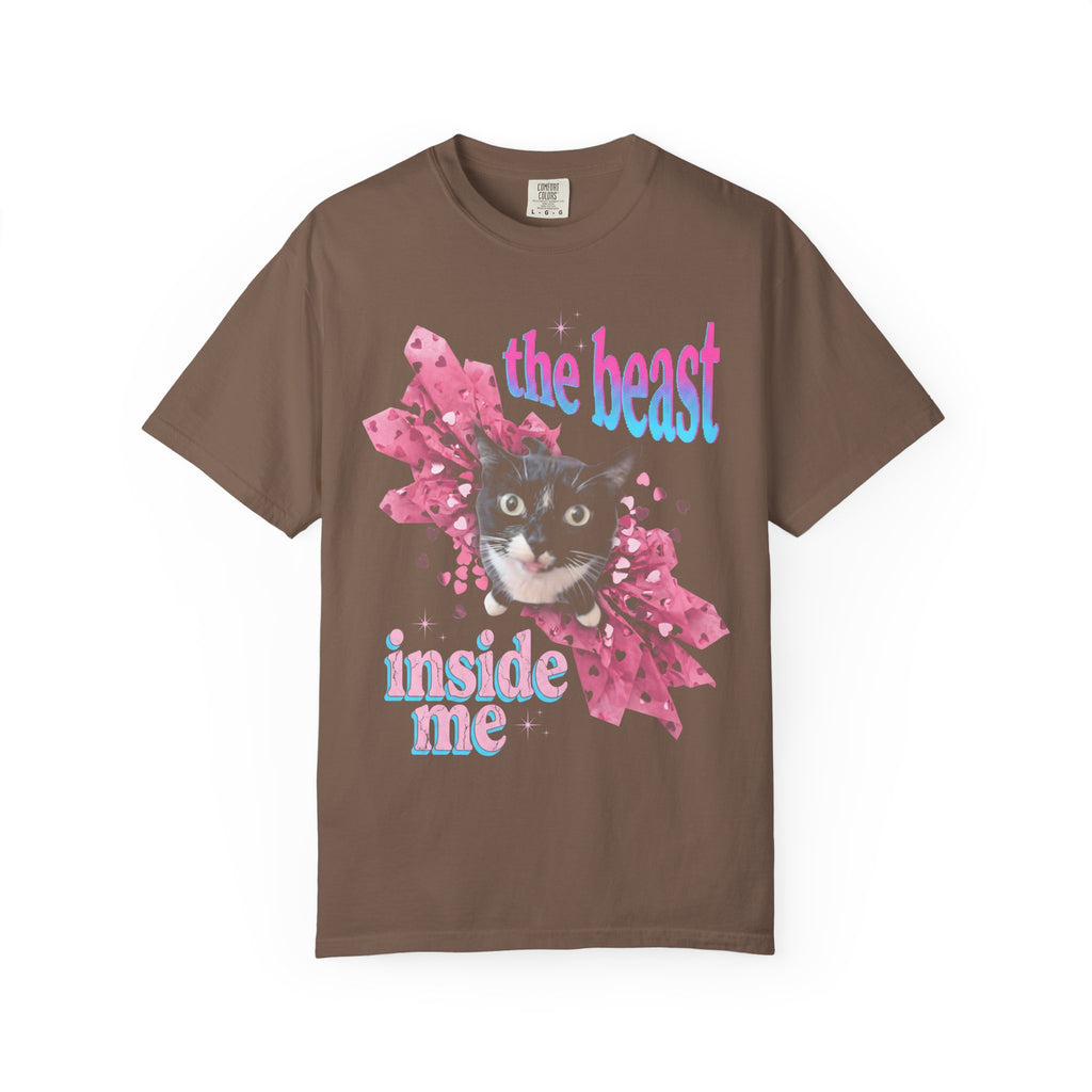 The Beast Inside Me Classic Tee | Tuxedo Cat Cute Meme