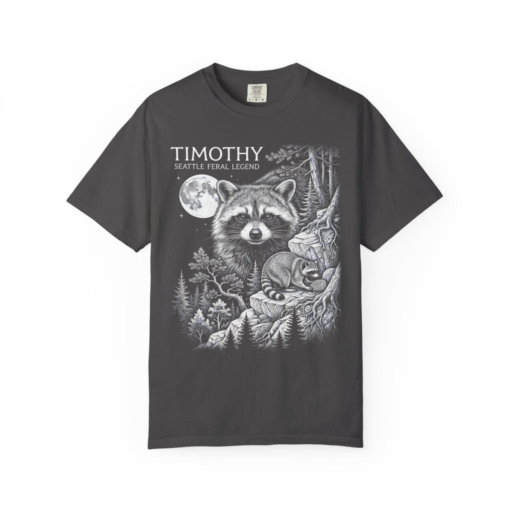 Timothy Seattle Feral Legend Classic Tee | Raccoon Art