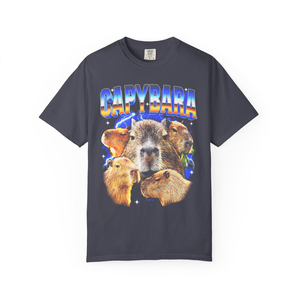 Capybara Lightning Classic Tee | 90s Retro | Animal Gift