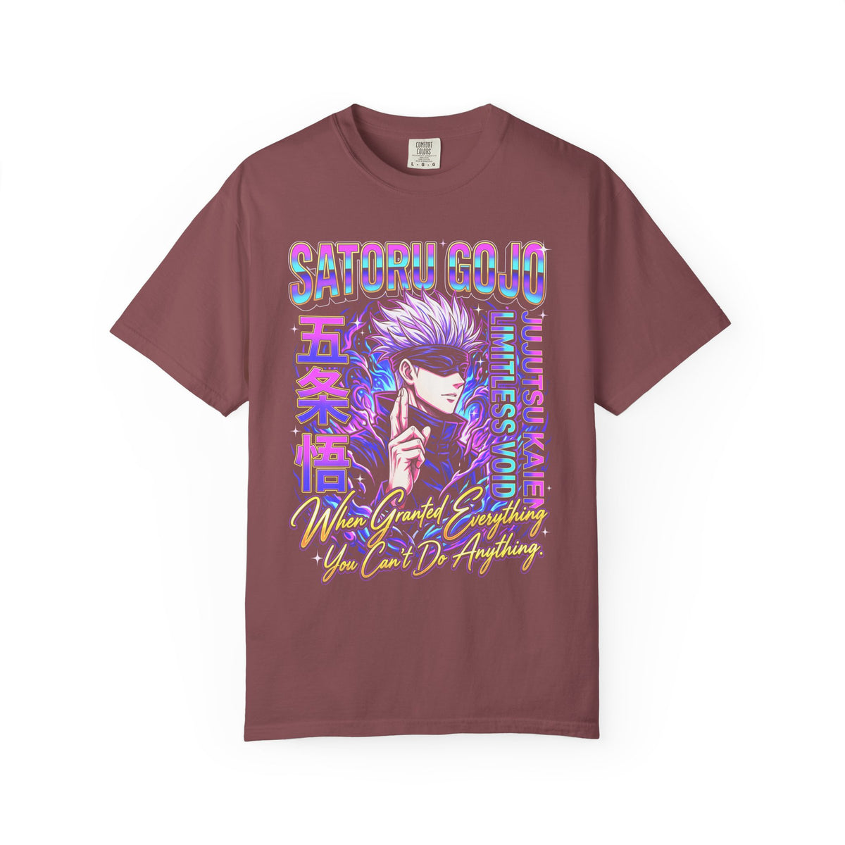 When Granted Everything Classic Tee | Anime Quote Gift