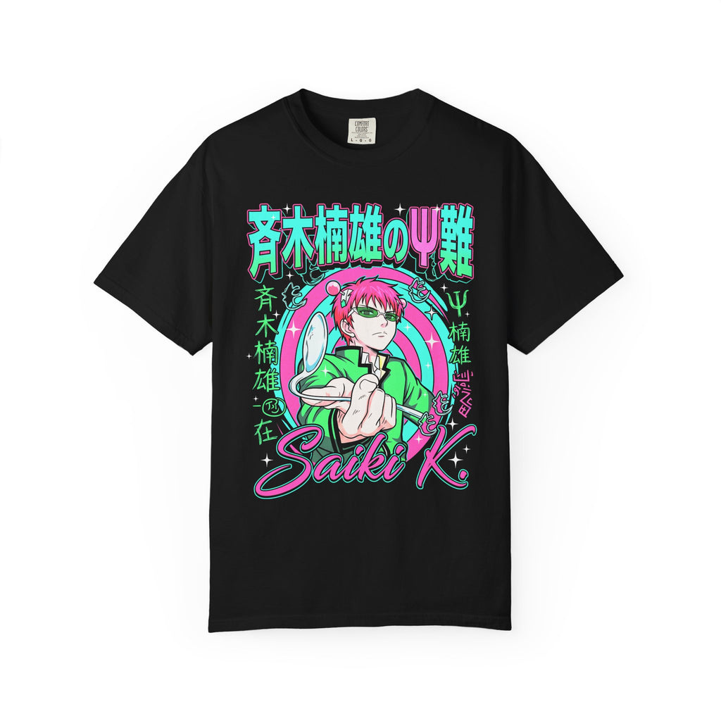 Psychic Boy Pink Hair Classic Tee | Retro Anime | 90s Vintage