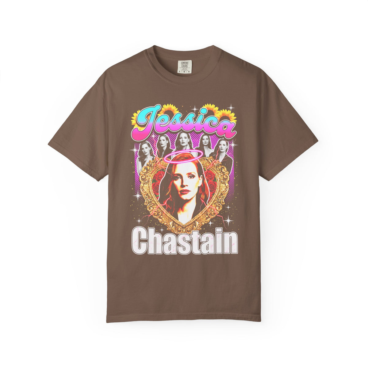 Jessica Chastain Classic Tee | 90s Graphic | Bootleg Style