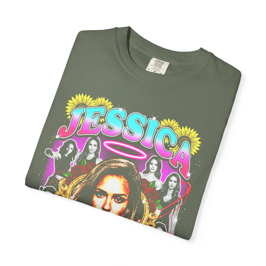 Jessica Alba Classic Tee | 90s Graphic Style | Retro Bootleg