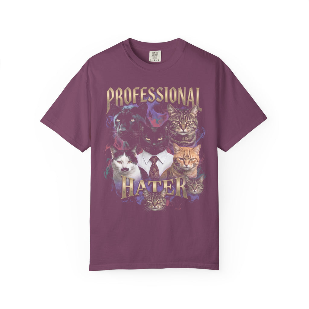 Professional Hater Classic Tee | Business Cat | 90s Bootleg
