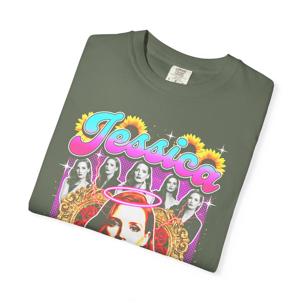 Jessica Chastain Classic Tee | 90s Graphic | Bootleg Style