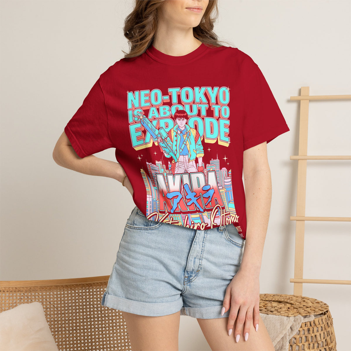 Neo Tokyo Is About To Explode Classic Tee | Cyberpunk Anime