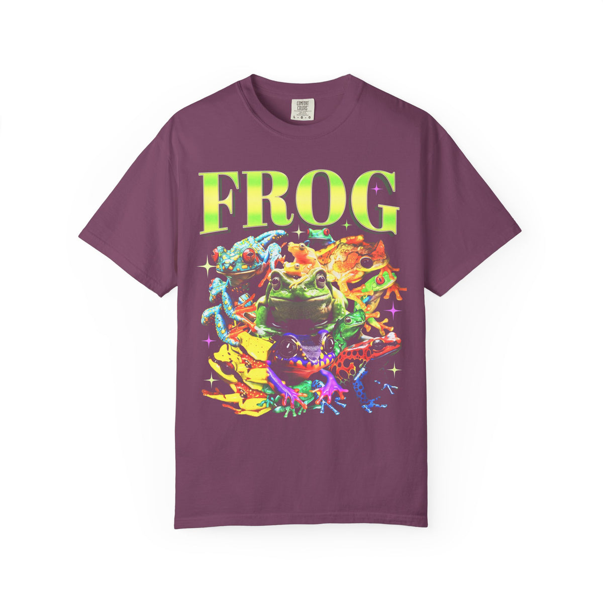 Frog Animal Lover Nature Classic Tee | 90s Vintage Faded