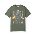 Feminism Two Headed Dragon Classic Tee | Fantasy Art | Power