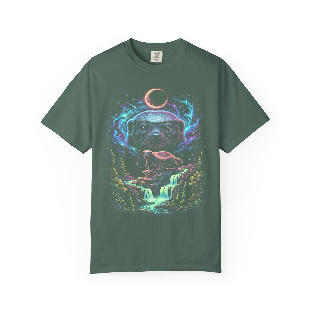 Badger Classic Tee | Cosmic Space | Psychedelic Art