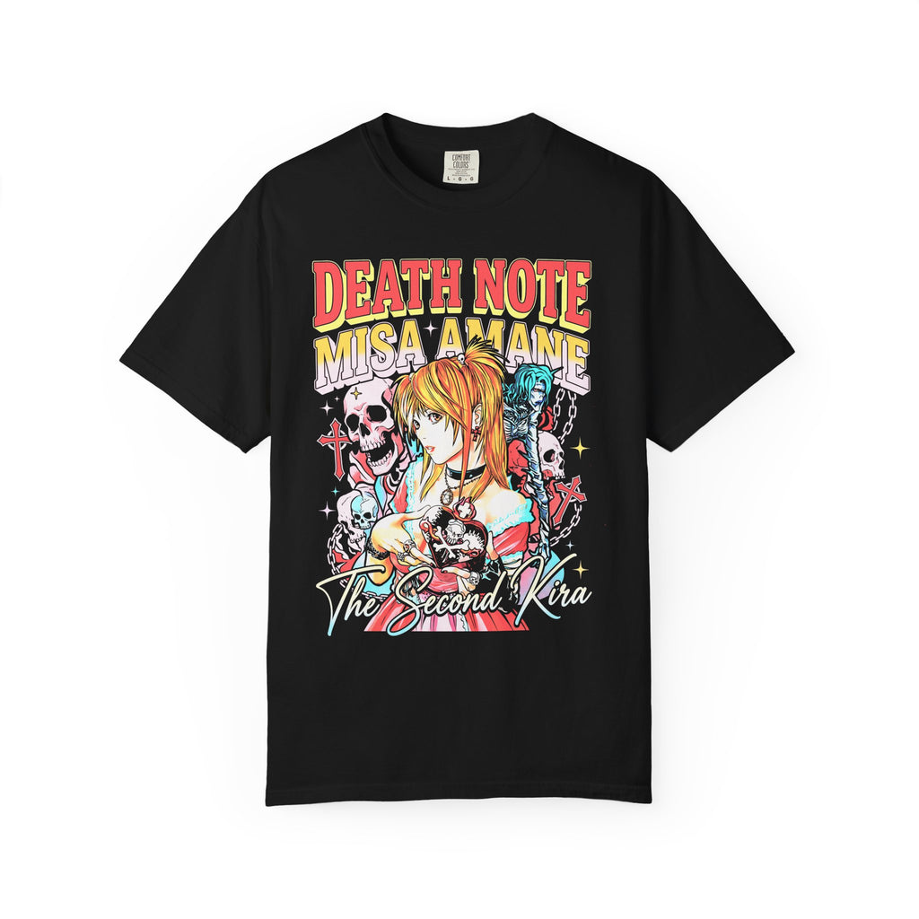 Gothic Girl Shinigami Classic Tee | 90s Vintage Dark Anime