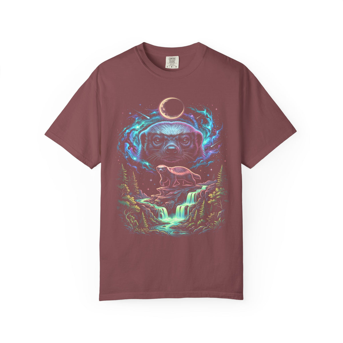 Badger Classic Tee | Cosmic Space | Psychedelic Art