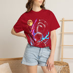 Raccoon Galaxy Classic Tee | 90s Vintage | Space Gift