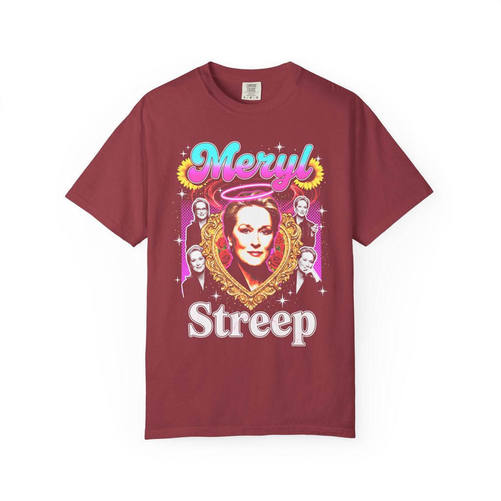 Meryl Streep Classic Tee | 90s Vintage | Actress Gift
