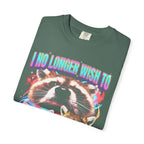 I No Longer Wish To Have Thoughts Classic Tee | Raccoon Meme