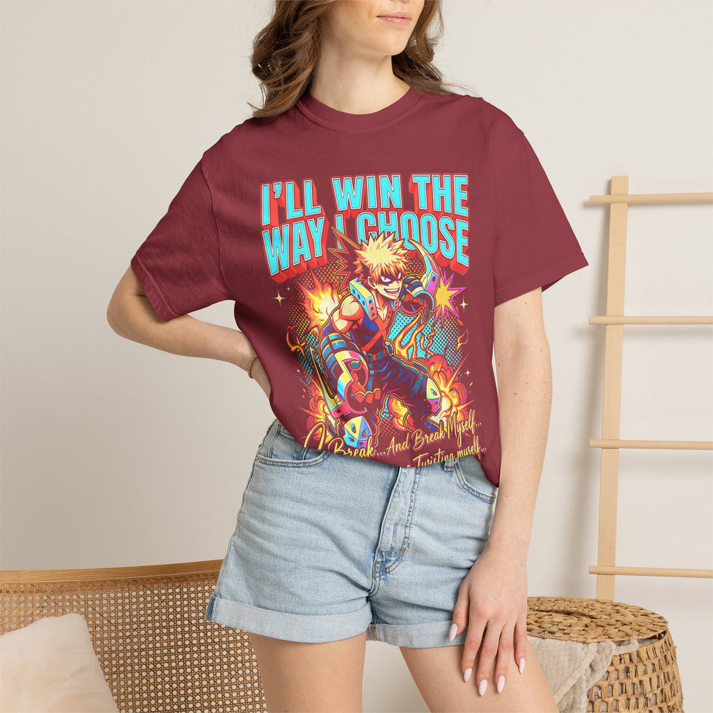 Ill Win The Way I Choose Classic Tee | Anime | Retro Manga