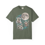 Three Raccoons Classic Tee | Space Full Moon | Starry Cosmos