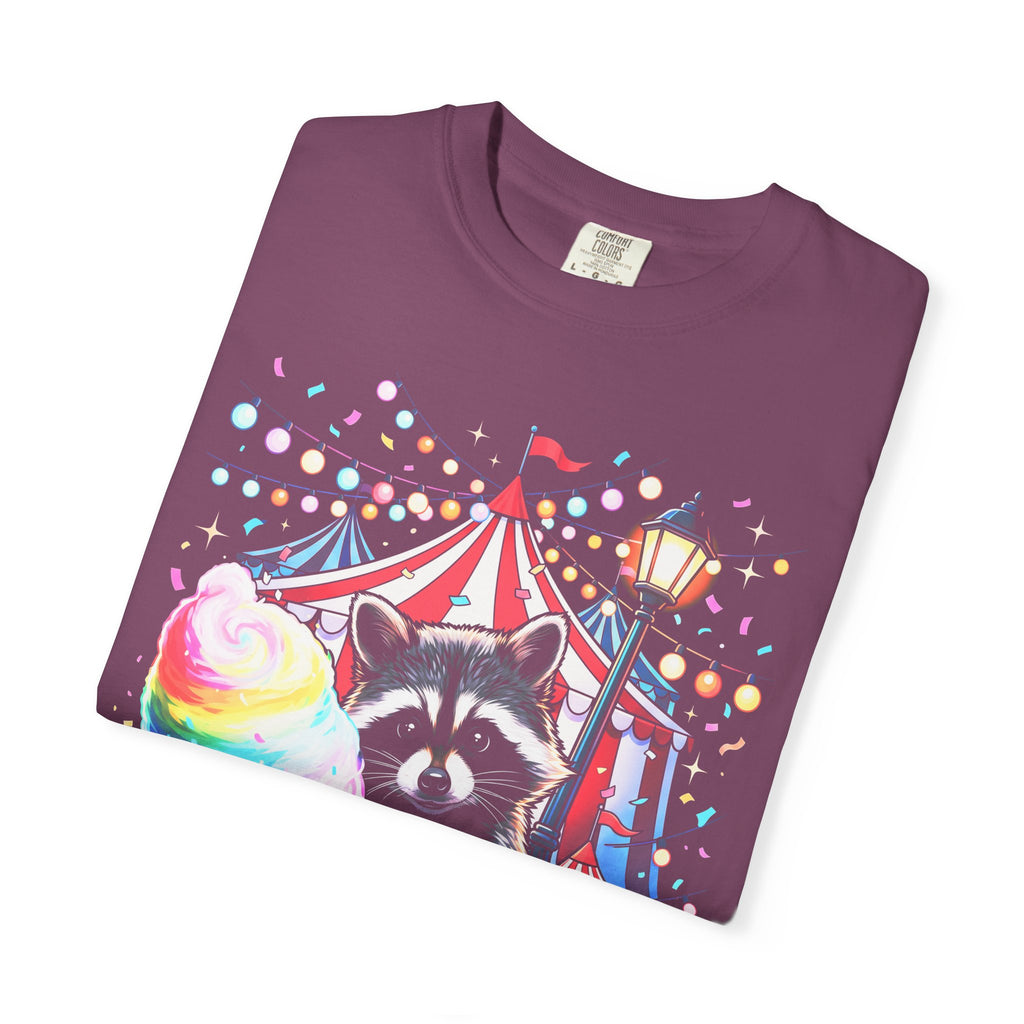 Circus Raccoon Classic Tee | Retro Carnival | Animal Gift