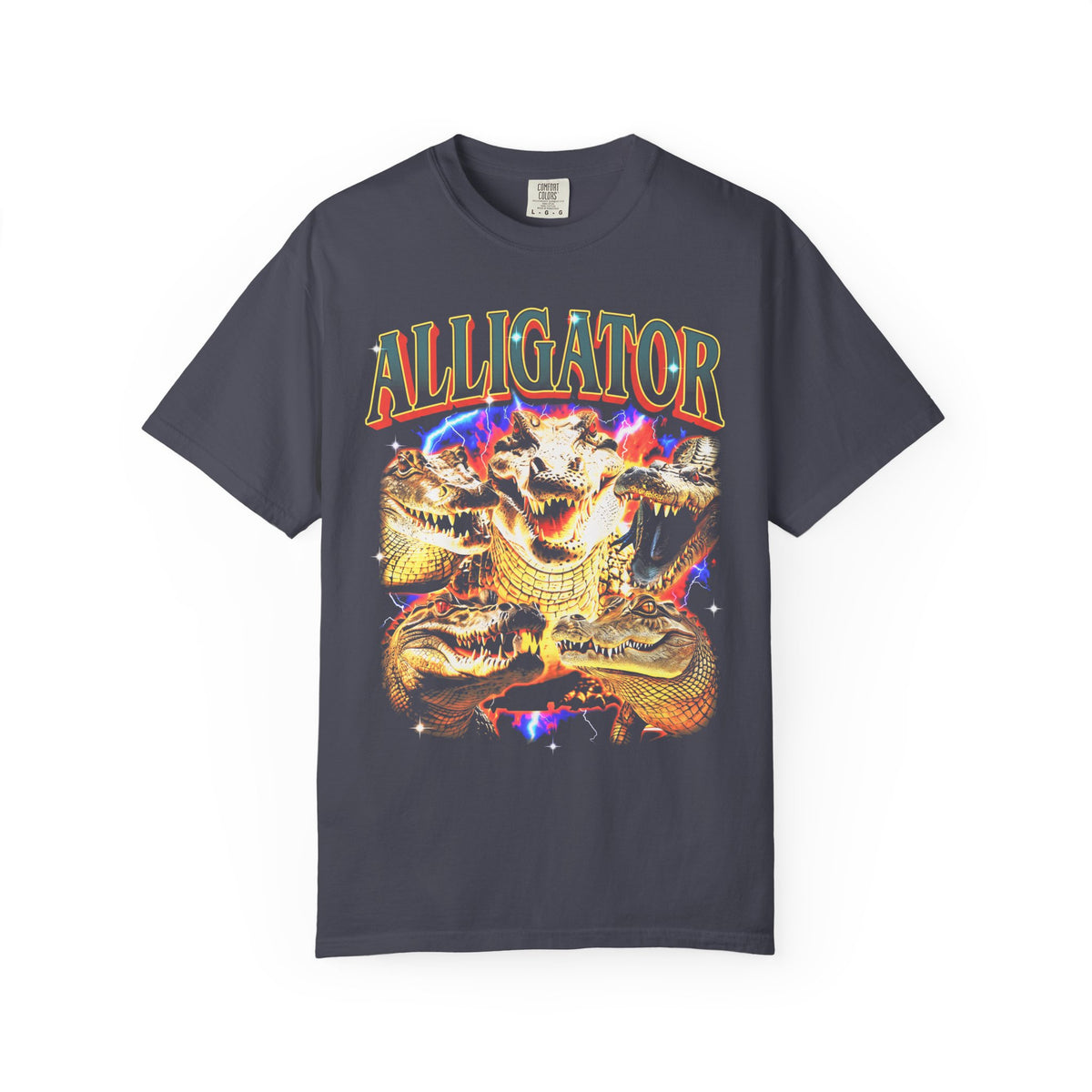 Vintage Alligator Classic Tee | 90s Graphic | Crocodile Gift