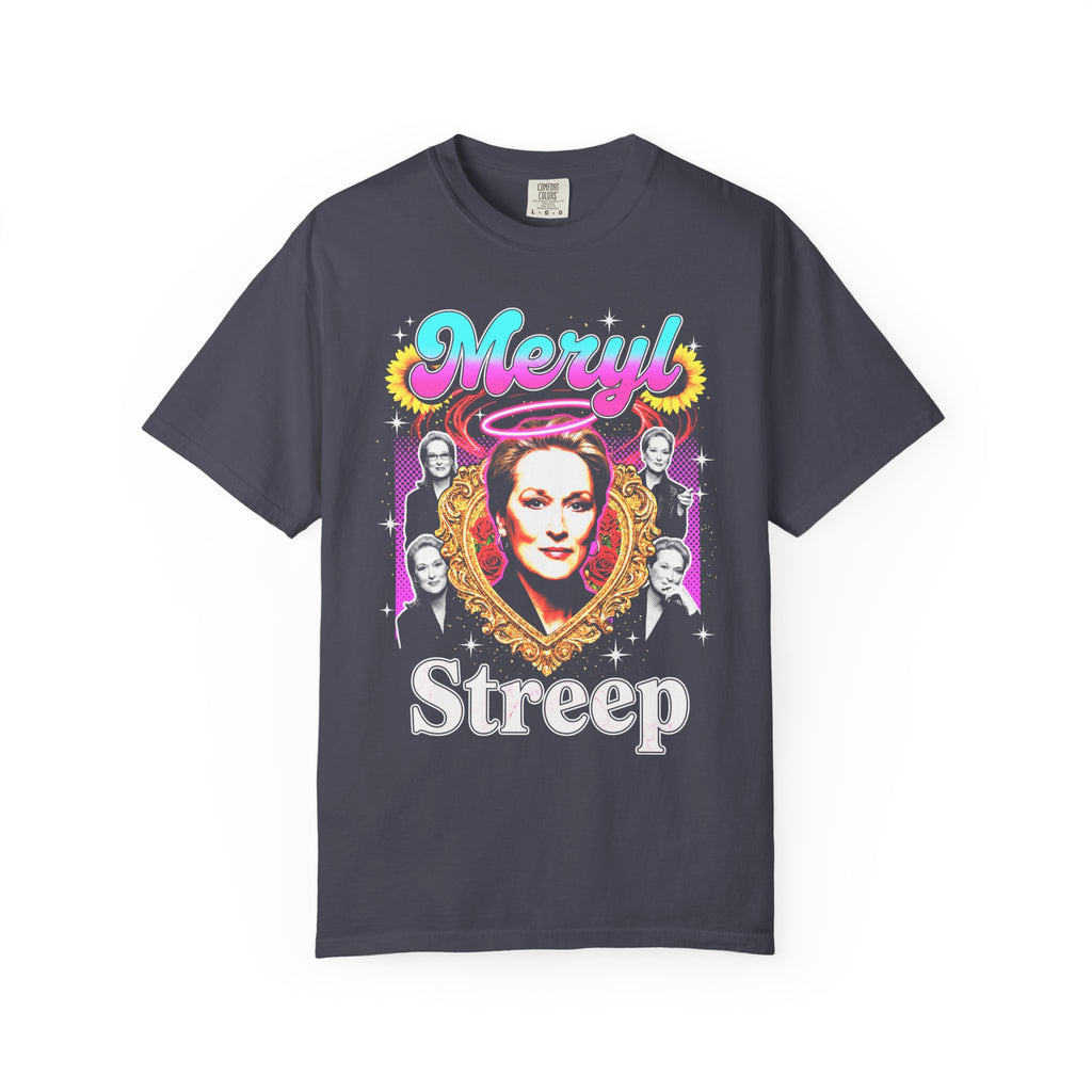 Meryl Streep Classic Tee | 90s Vintage | Actress Gift