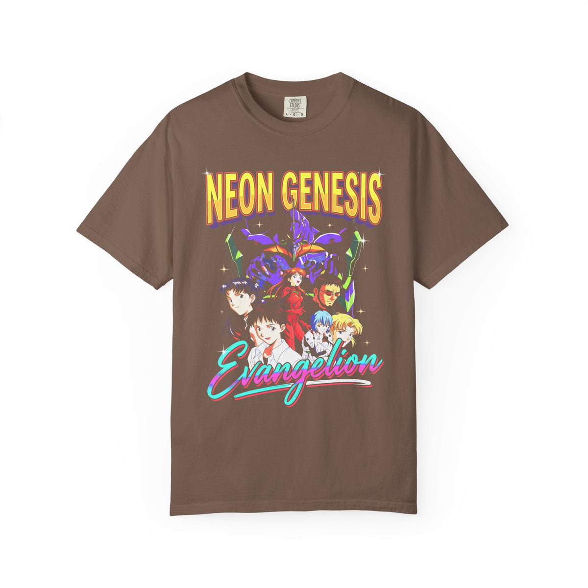 Retro Mecha Pilot Classic Tee | Neon Robot | Sci-Fi Anime Gift