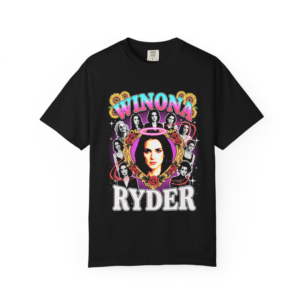 Winona Ryder Classic Tee | 90s Vintage | Retro Actress Gift