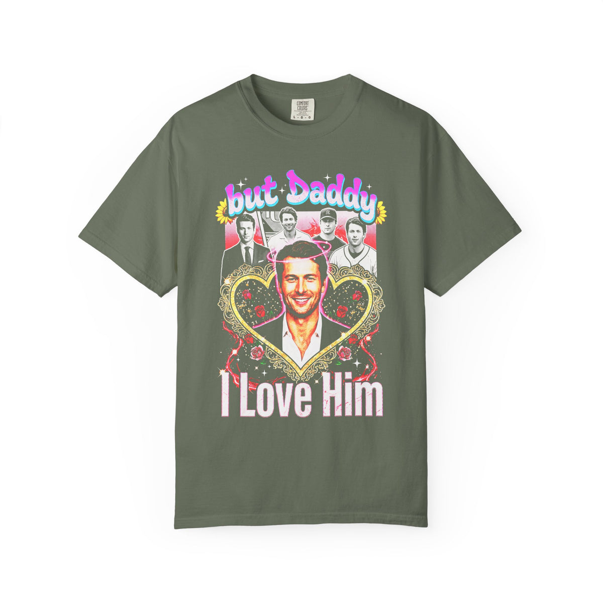 Glen Powell Classic Tee | But Daddy I Love Him | 90s Gift
