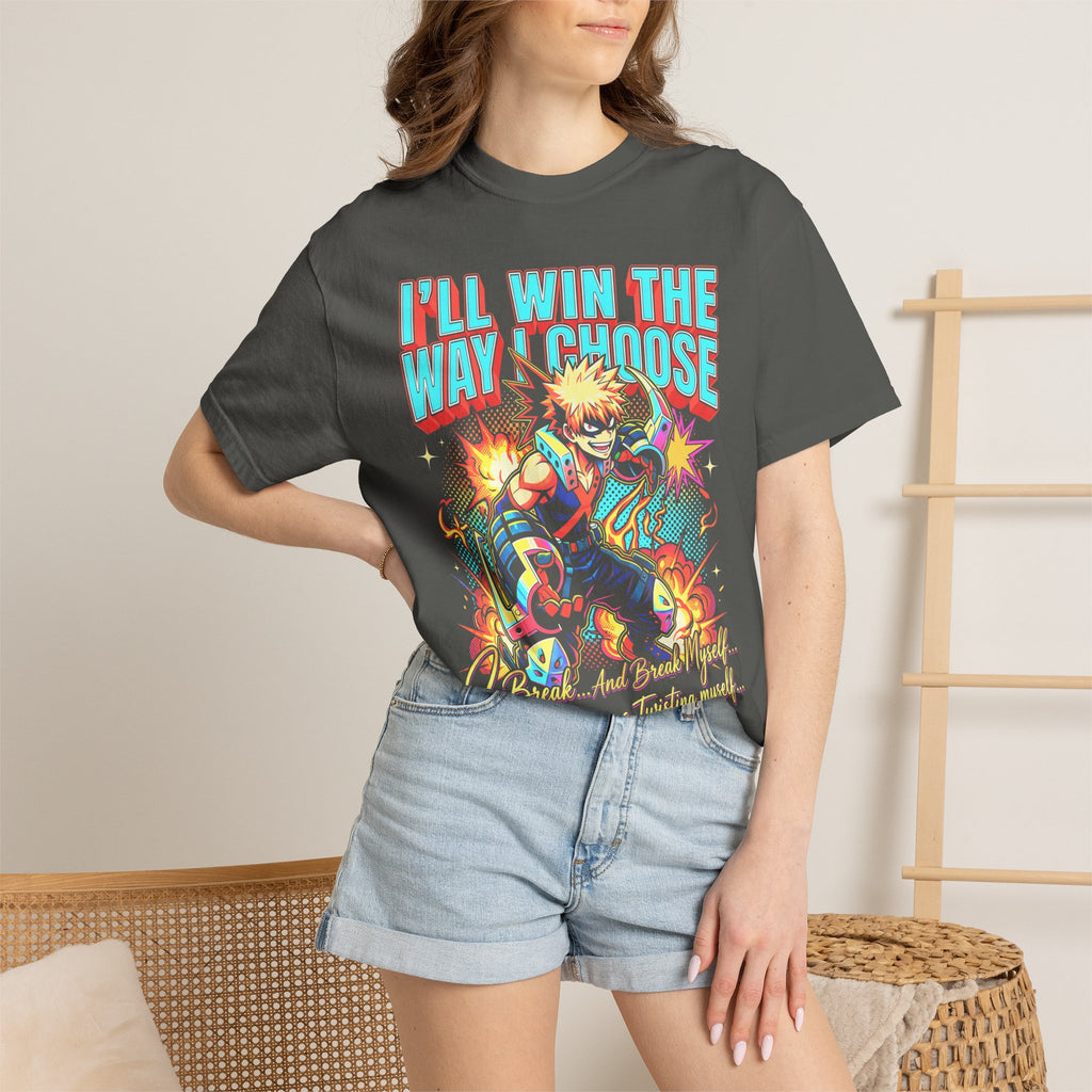 Ill Win The Way I Choose Classic Tee | Anime | Retro Manga