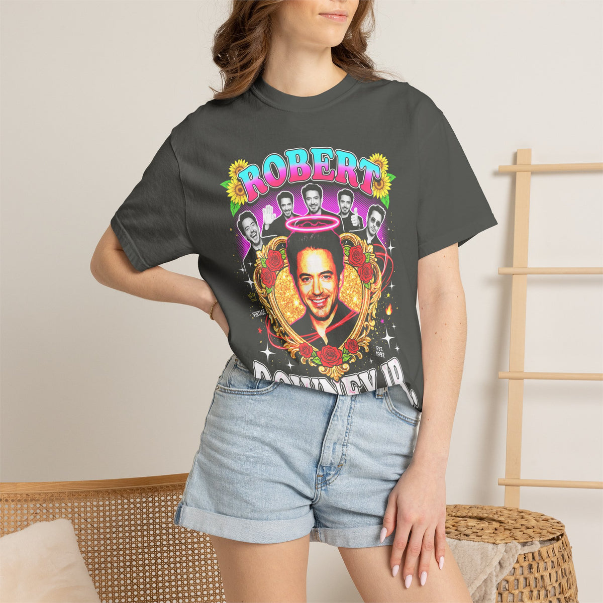 Robert Downey Jr Classic Tee | Est 1992 | Retro Actor Gift