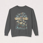 Pirates of the Caribean Skull Ship Crewneck Sweatshirt