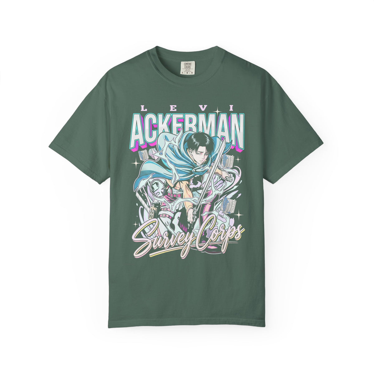 Dark Fantasy Soldier Swordsman Classic Tee | 90s Vintage