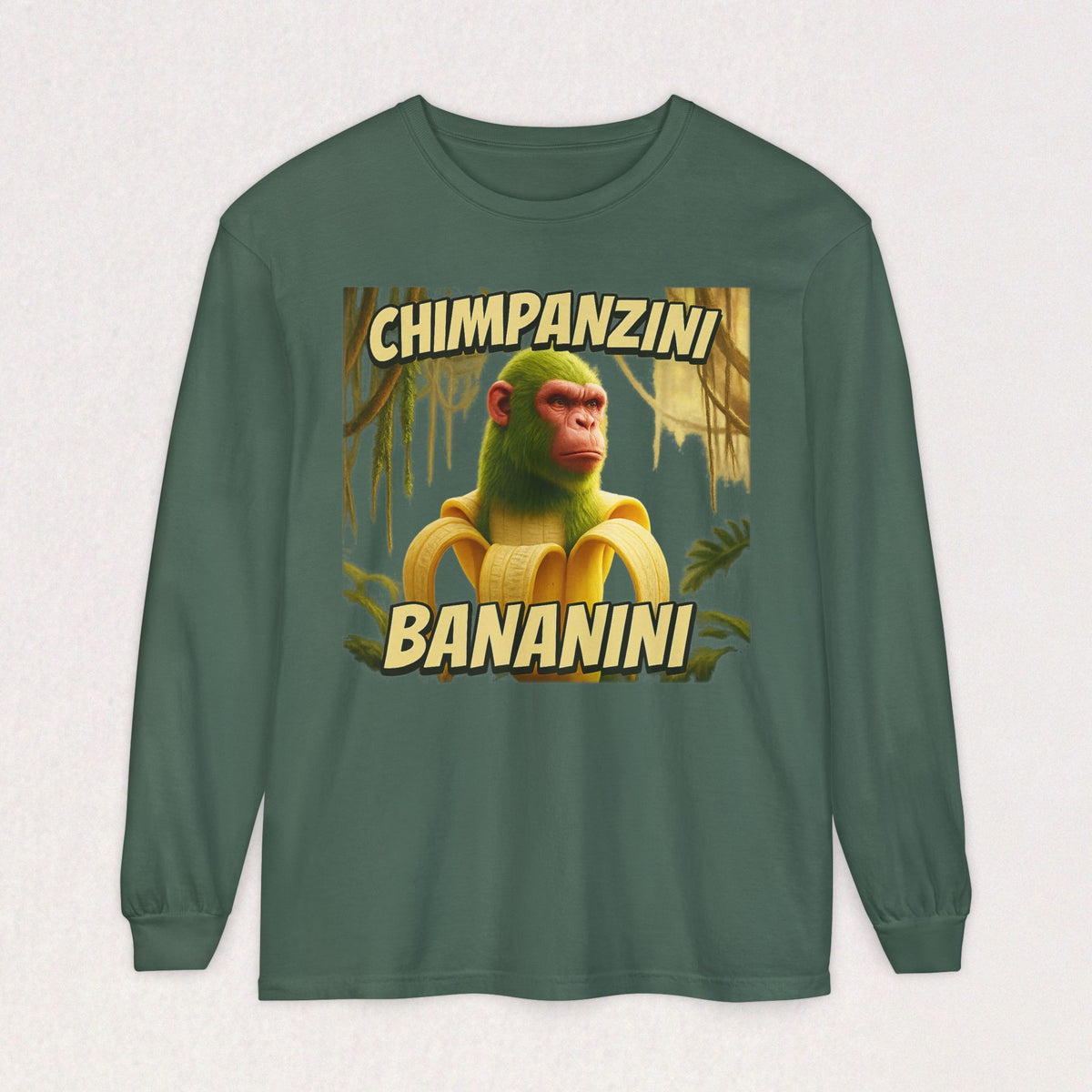 Chimpanzini Bananini Long Sleeve T-Shirt