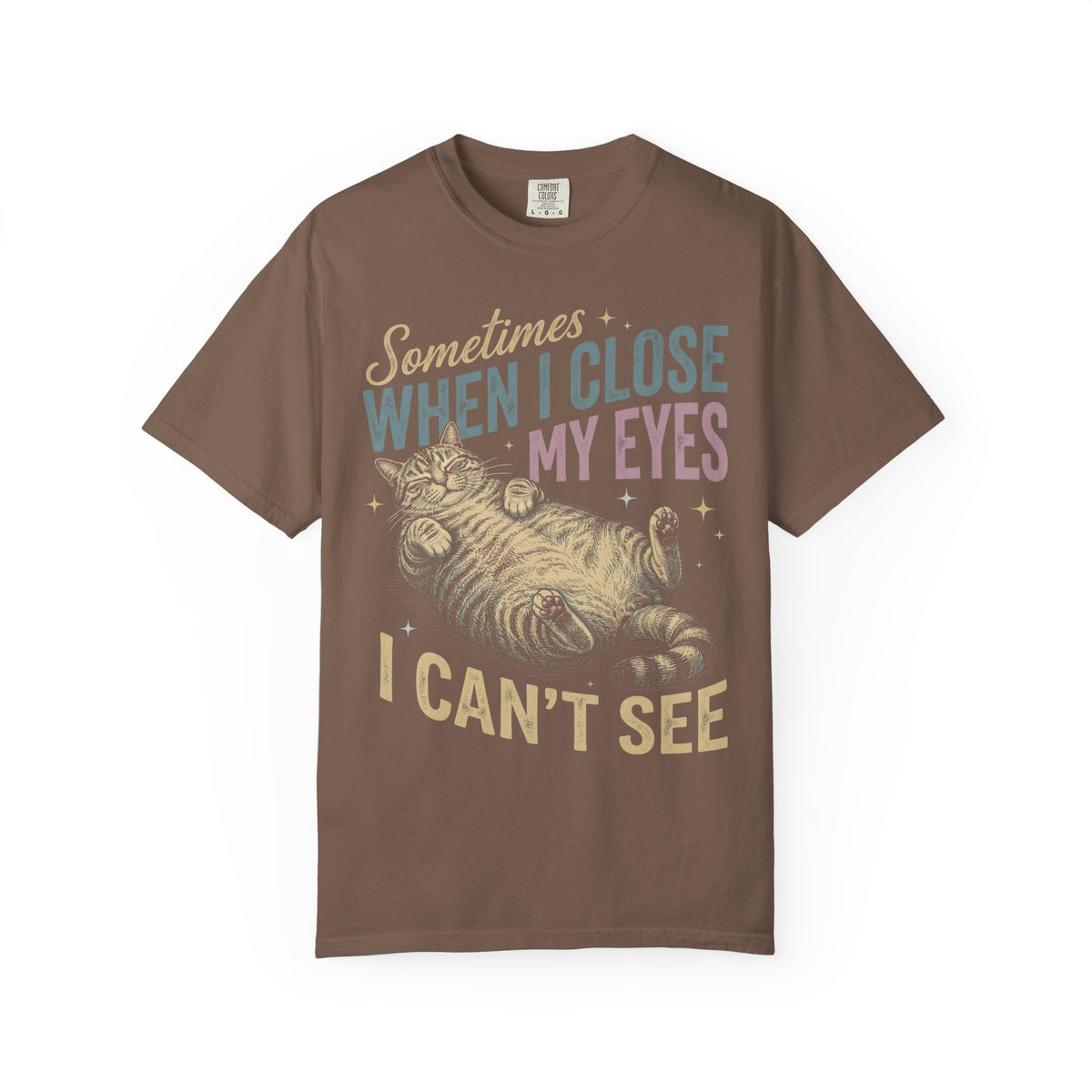 When I Close My Eyes Classic Tee | Funny Cat | Relatable